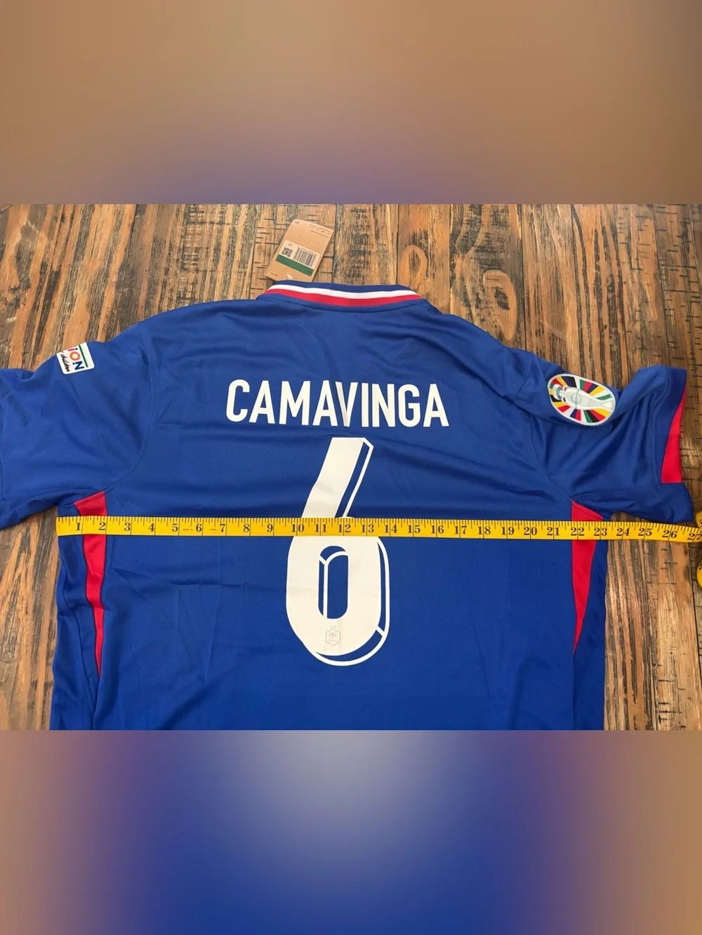 Nike - France National Eduardo Camavinga #6 Jersey